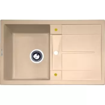 Кухонная мойка Zigmund & Shtain Rechteck 780 Топленое молоко