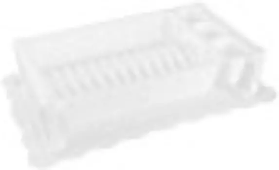 Кухонная принадлежность Альтернатива Кружево белый (M6283) Сушилка для посуды