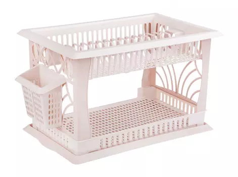 Кухонная принадлежность Альтернатива Мечта хозяйки N1 светло-бежевый (M7609) Сушилка для посуды