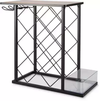 Кухонная принадлежность Domfy DHC-WR10583 черный/коричневый Стойка для вина