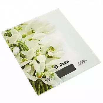 Кухонные весы DELTA KCE-66 подснежники