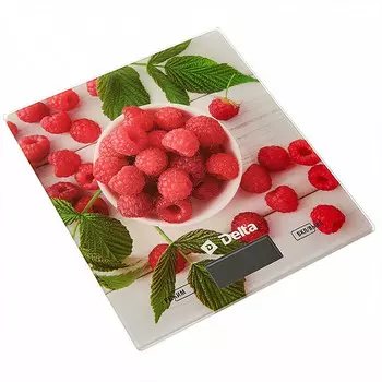Кухонные весы DELTA KCE-67 малинка
