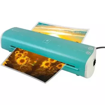 Ламинатор Гелеос ЛМ-А4МСБ синий/белый A4