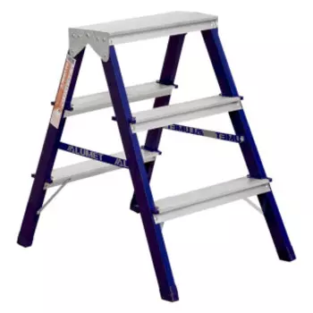 Лестница Alumet MD8203 (сталь/алюминий, 3ст)