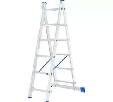 Лестница Сибртех 97906 (2х6 ступеней, алюминиевая, двухсекционная)