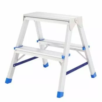 Лестница Сибртех 97922 (2ст, двусторонняя, алюминиевая)