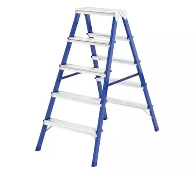 Лестница Сибртех 97935 (двусторонняя 5ст., стальная)