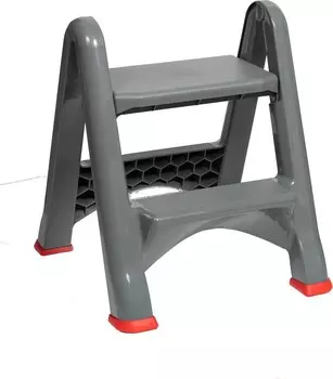 Лестница Violet 221318 серый, складная