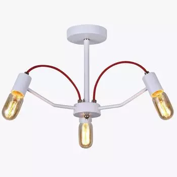 Люстра Hiper H002-3 Белый с золотом