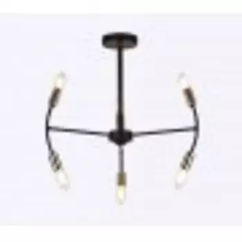 Люстра Hiper H122-6 6E1440Вт BLACK/GOLD