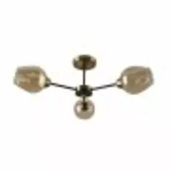 Люстра Hiper H191-3 бронза ант./черный