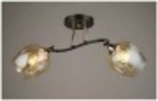 Люстра Hiper H209-2 черный/золотистый