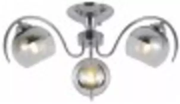 Люстра Hiper H217-3 хром/прозрачный