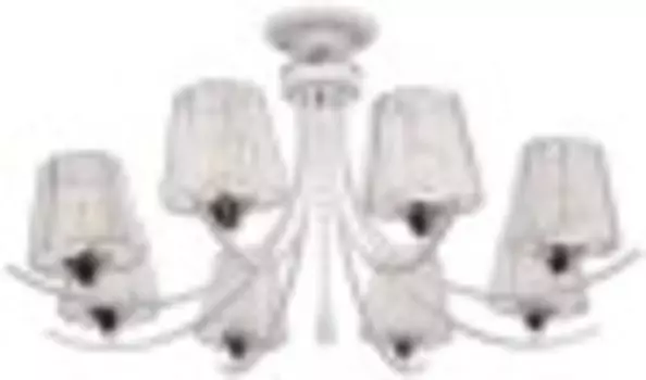 Люстра Hiper H218-8 белый/хром