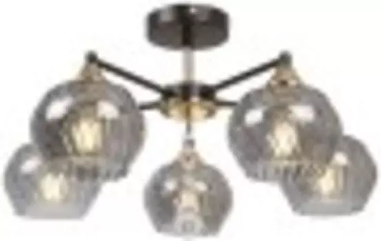 Люстра Hiper H226-5 черный/золото