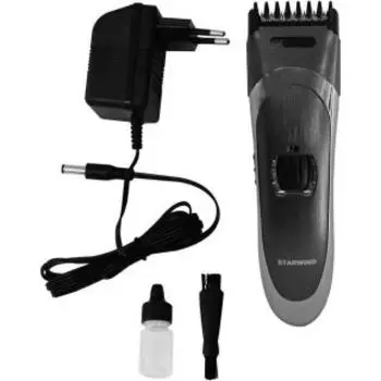 Машинка для стрижки Starwind SBC1800 темно-серый/серебристый