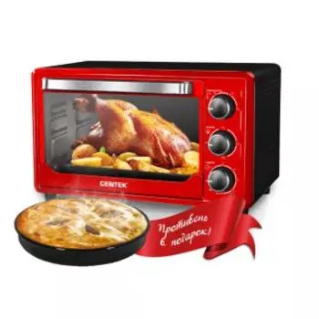 Мини-печь Centek CT-1537-30 Red