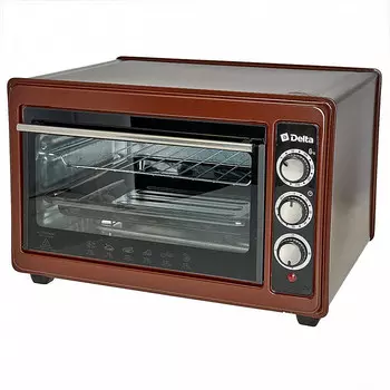 Мини-печь DELTA D-0123 коричневая