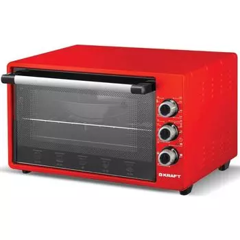 Мини-печь Kraft KF-MO 3201 R красный