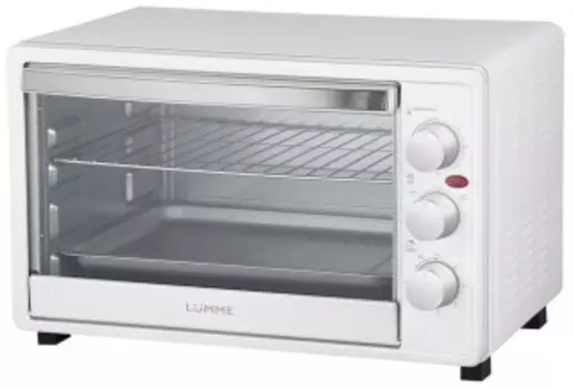 Мини-печь Lumme LU-1706 белый жемчуг