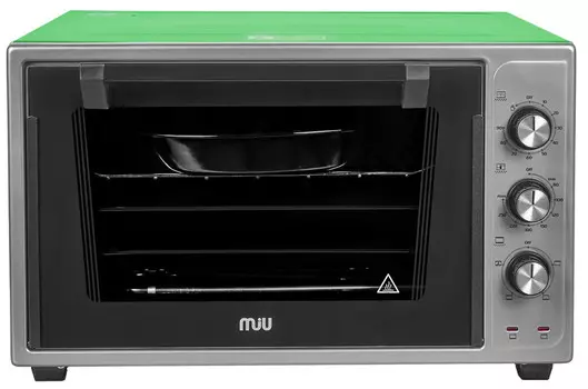 Мини-печь MIU 3606 L зелено/серая
