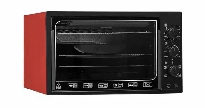 Мини-печь Vesta MP-V 2336 PL черно-красная