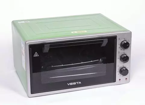 Мини-печь Vesta MP-V 2336 PL серо-зелёная