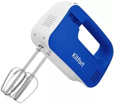 Миксер Kitfort KT-3417-3 бело-синий