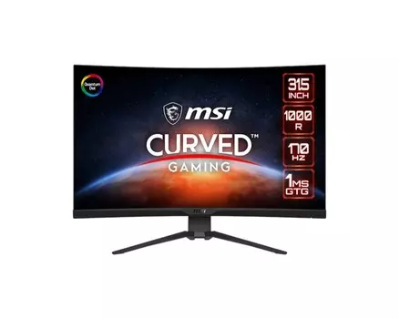 Монитор MSI MAG 325CQRF-QD черный