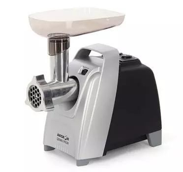 Мясорубка Аксион М61.01 черно-серебристый