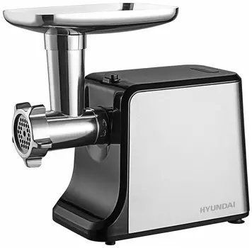 Мясорубка HYUNDAI HY-MG2322 черный/серебристый