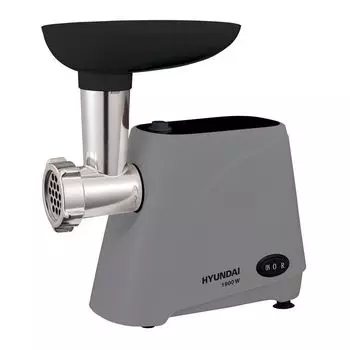 Мясорубка Hyundai HY-MG4391 серый/черный