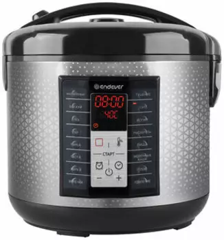 Мультиварка Endever Vita-122 черный/стальной (90482)