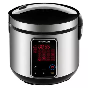 Мультиварка Hyundai HYMC-2400 серебристый/черный