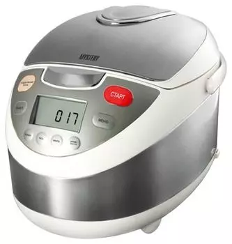 Мультиварка Mystery MCM-1010 серебристый/белый