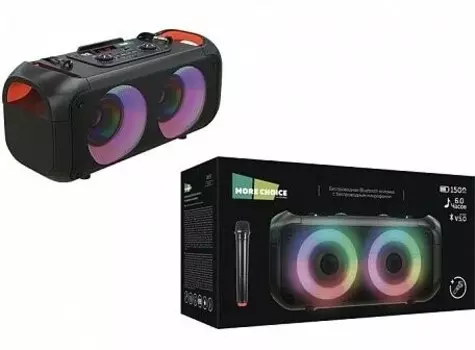 Музыкальный центр More choice BK55 Black