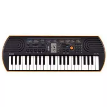 Клавишный инструмент Casio SА-76 оранжевый