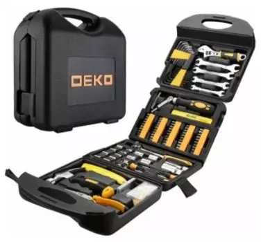 Набор инструментов Deko DKMT165 (065-0742)