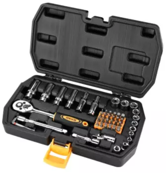 Набор инструментов Deko DKMT49 49 предметов (жесткий кейс)