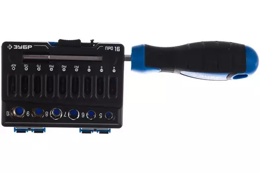 Набор инструментов Зубр 25216 (16 предметов)