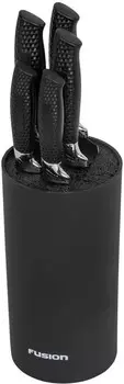 Набор кухонных ножей Fusion SKS5102 black