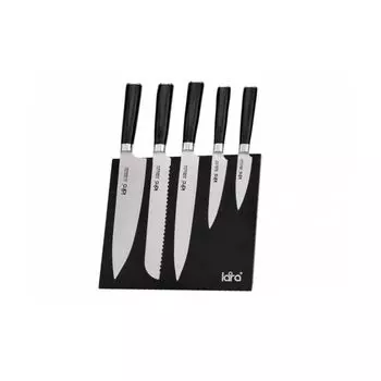 Набор кухонных ножей LARA LR05-58 6пр на магнитной подставке