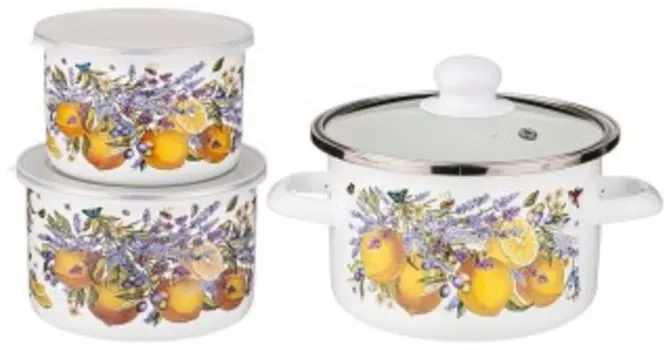 Набор посуды Agness 935-040