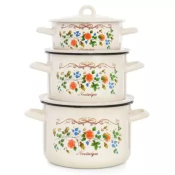 Набор посуды Эстет ЭТ-72533 Ностальгия