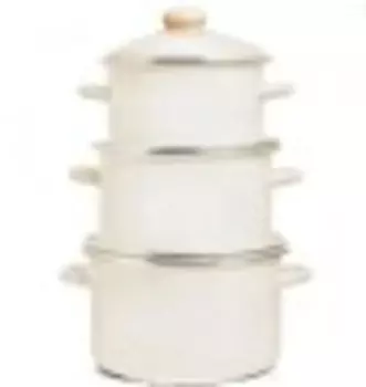 Набор посуды Эстет ЭТ-75340 Жемчужная