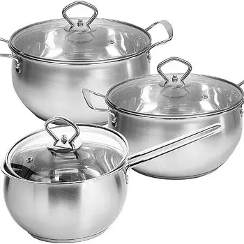 Набор посуды Mayer & Boch 31003 (6пр 2,3/3,8/5,0л)