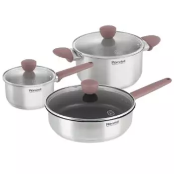 Набор посуды Rondell Bueno RDS-1659 стальной
