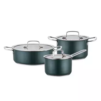 Набор посуды Teco TC-CS02-G (1,8/2,5/3,5л)