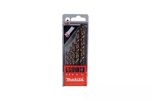 Набор сверл Makita D-30508 по металлу (5пред.)
