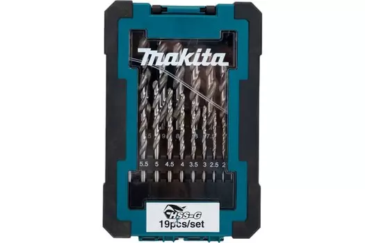 Набор сверл Makita D-67549 (19пр)